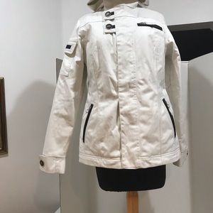 Burton White Dryride Jacket